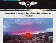 Tablet Screenshot of lightforcemedia.com